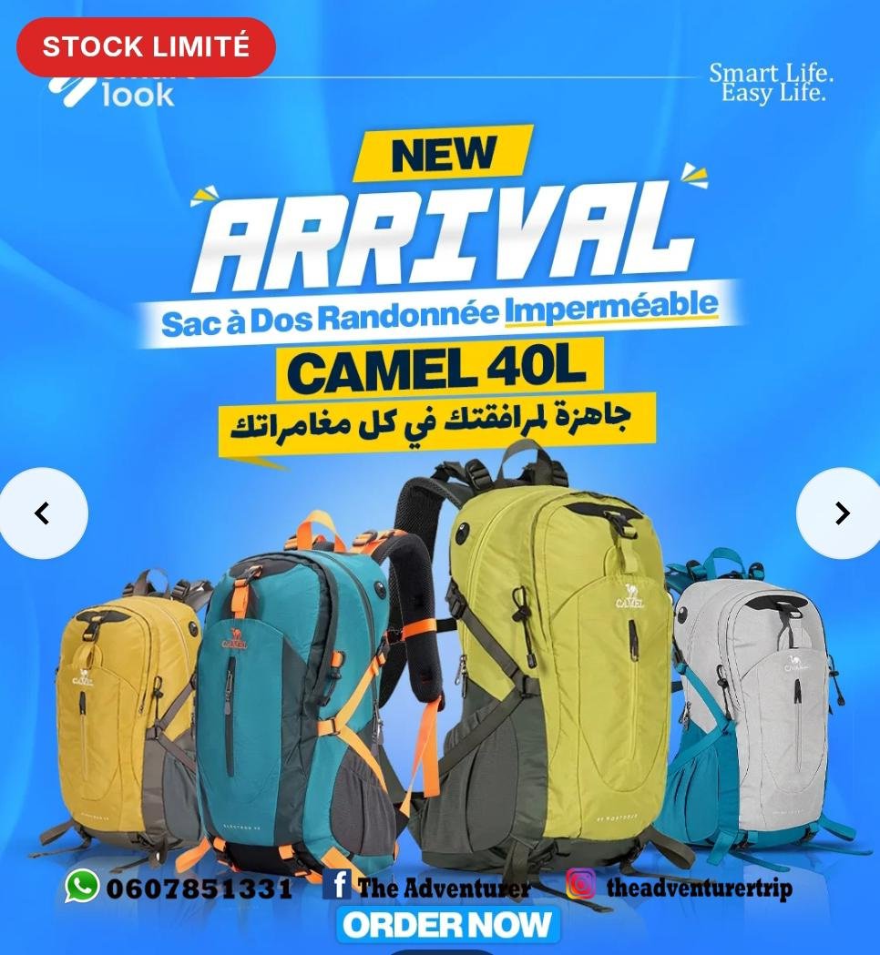 SAC DE RANDONNÉE  40L ORIGINAL