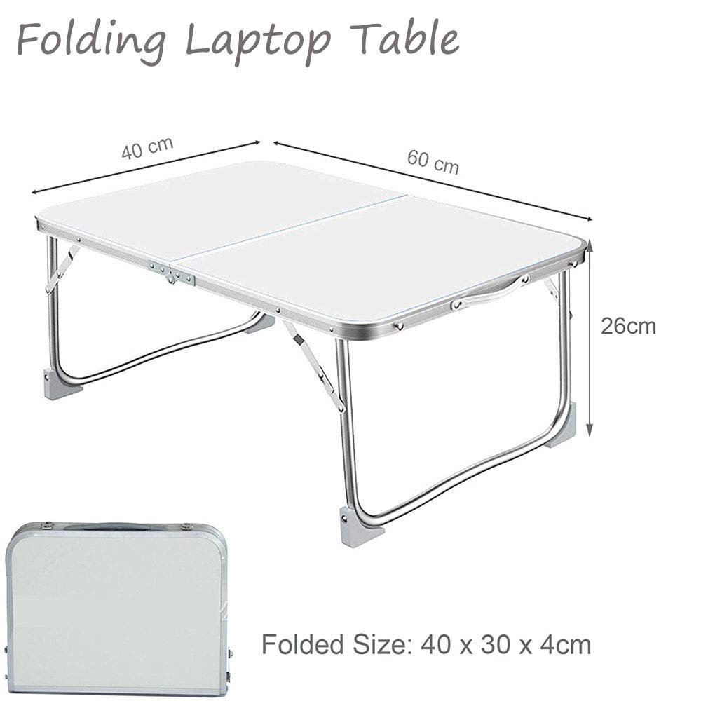 Table de Camping Basse et Pliante, Petite Table d'Appoint